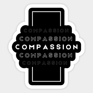 Compassion Sticker